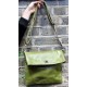 Roman  Apple Green Leather